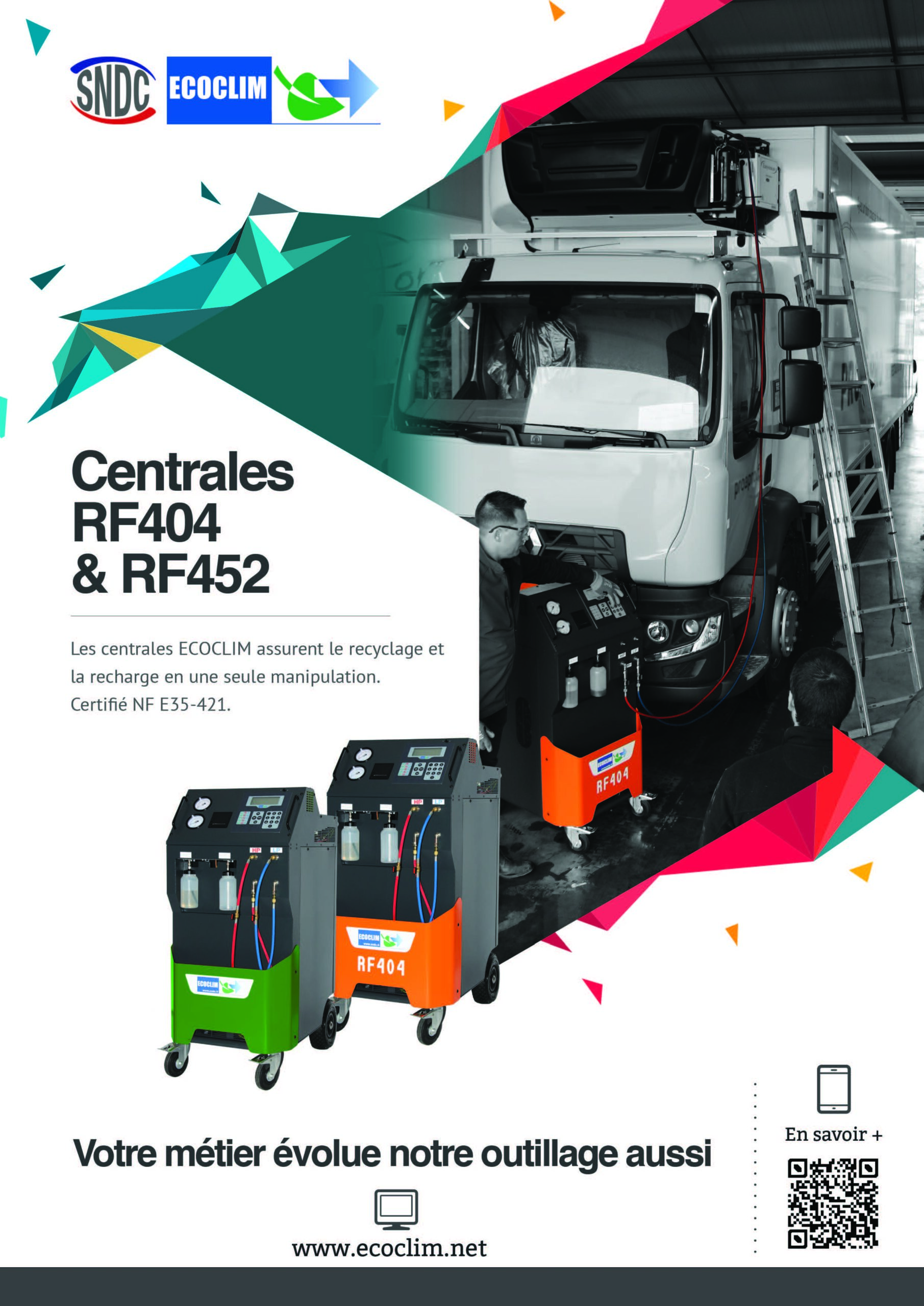 Centrales RF404 & RF452 - FROIDNEWS