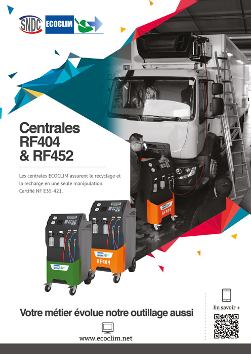 Centrale pour R404A et R452A