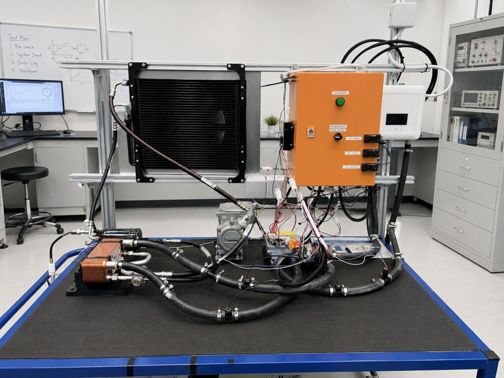 Test BTMS sur simulateur en laboratoire
